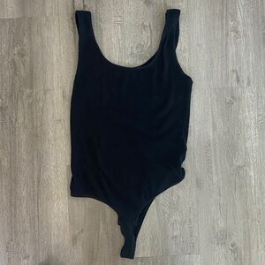 Madewell Black tank bodysuit size Large